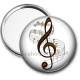 Miroir de poche - note de musique