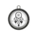 Pendentif Cabochon Argent - dreamcatcher