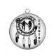 Pendentif Cabochon Argent - country