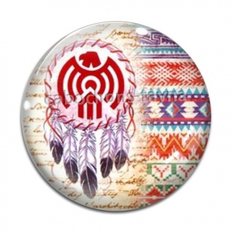 Cabochon Verre - dreamcatcher