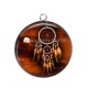 Pendentif Cabochon Argent - dreamcatcher