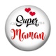 Cabochon Résine - super maman