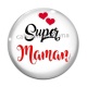 Cabochon Verre - super maman