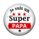 Cabochon Résine - je suis un super papa