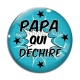 Cabochon Verre - papa qui déchire