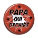Cabochon Résine - papa qui déchire