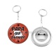 Porte clés décapsuleur - papa qui déchire