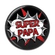 Cabochon Résine - super papa