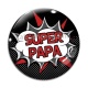 Cabochon Verre - super papa