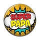 Cabochon Résine - super papa
