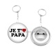 Porte clés décapsuleur - je t'aime papa