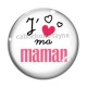Cabochon Verre - j'aime ma maman