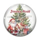 Cabochon Verre - joyeux noël