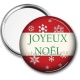 Miroir de poche - joyeux noël