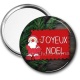 Miroir de poche - joyeux noël