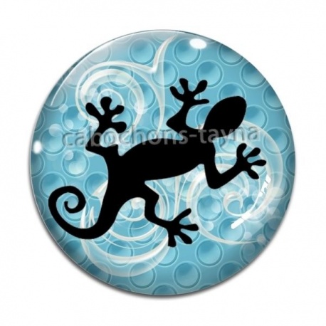 Cabochon Verre - Salamandre