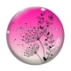 Cabochon Verre - pissenlit