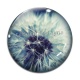 Cabochon Verre - pissenlit