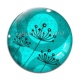 Cabochon Verre - pissenlit
