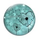 Cabochon Verre - pissenlit
