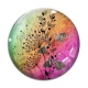 Cabochon Verre - pissenlit
