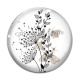 Cabochon Verre - pissenlit