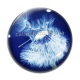 Cabochon Verre - pissenlit