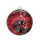 Pendentif Cabochon Argent - pissenlit