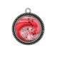 Pendentif Cabochon Argent - pissenlit