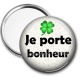 Miroir de poche - je porte bonheur