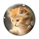 Cabochon Verre - chaton