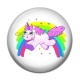 Cabochon Résine -  licorne