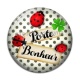 Cabochon Résine - porte bonheur