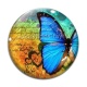 Cabochon Verre - papillon