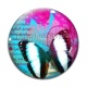 Cabochon Verre - papillon