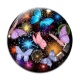 Cabochon Verre - papillon