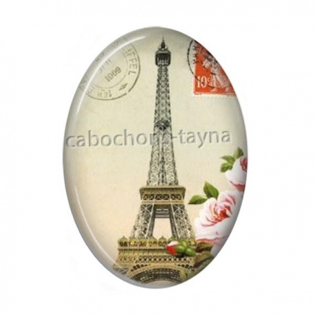 Cabochon Résine Ovale - paris