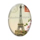 Cabochon Verre Ovale - paris