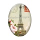 Cabochon Verre Ovale - paris