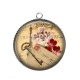 Pendentif Cabochon Argent - paris