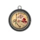 Pendentif Cabochon Argent - paris