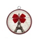 Pendentif Cabochon Argent - paris