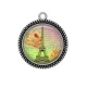 Pendentif Cabochon Argent - paris