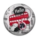 Cabochon Résine - hello Londres