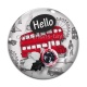 Cabochon Verre - hello Londres