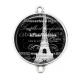 Connecteur Cabochon Argent - paris