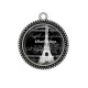 Pendentif Cabochon Argent - paris