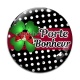Cabochon Verre - porte bonheur