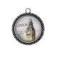 Pendentif Cabochon Argent - london