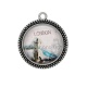 Pendentif Cabochon Argent - London
